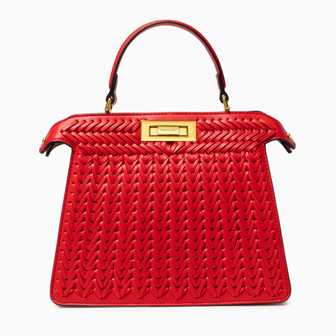 Dionne Geflochtene Handtasche
