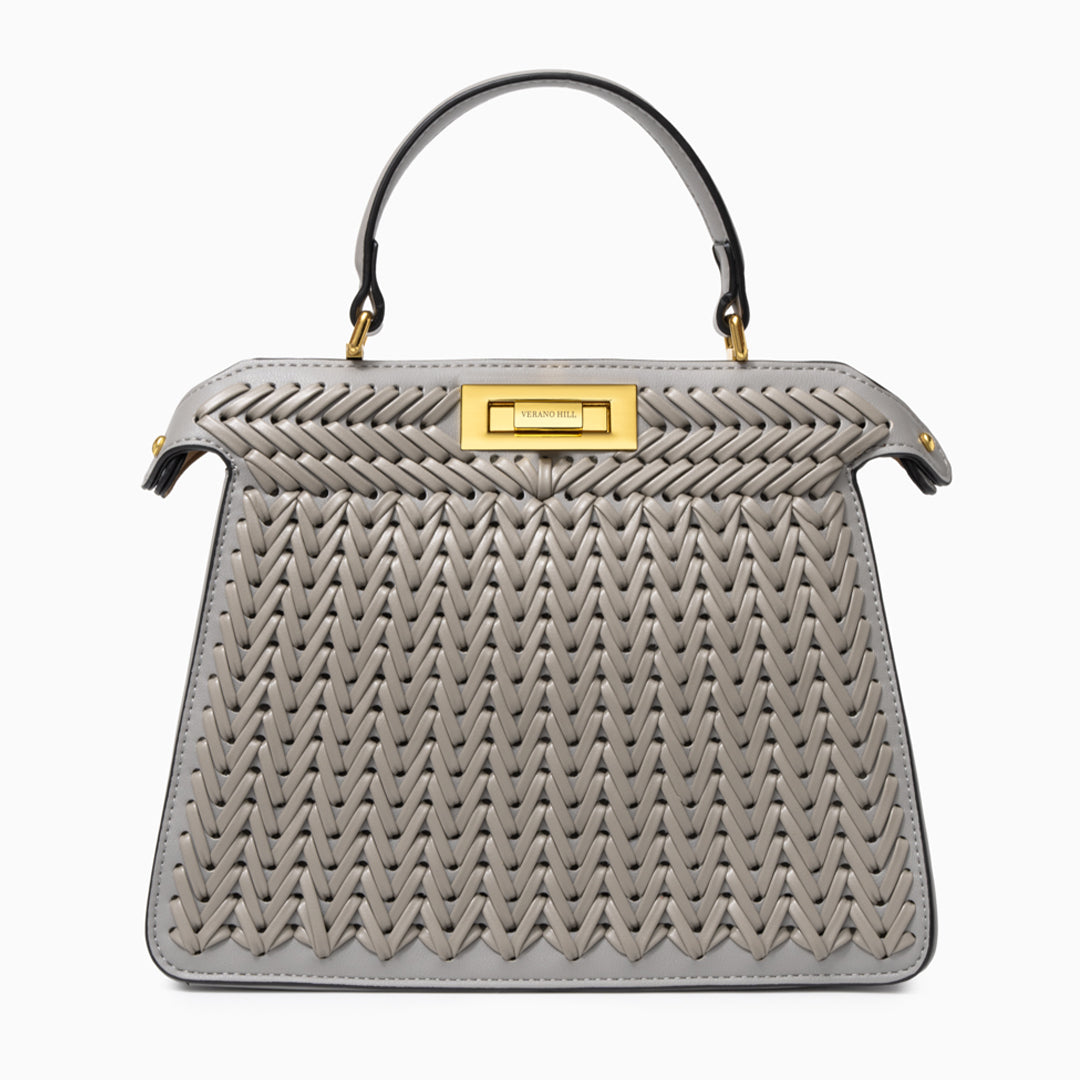 Dionne Geflochtene Handtasche
