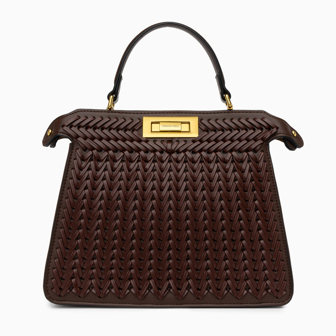 Dionne Geflochtene Handtasche