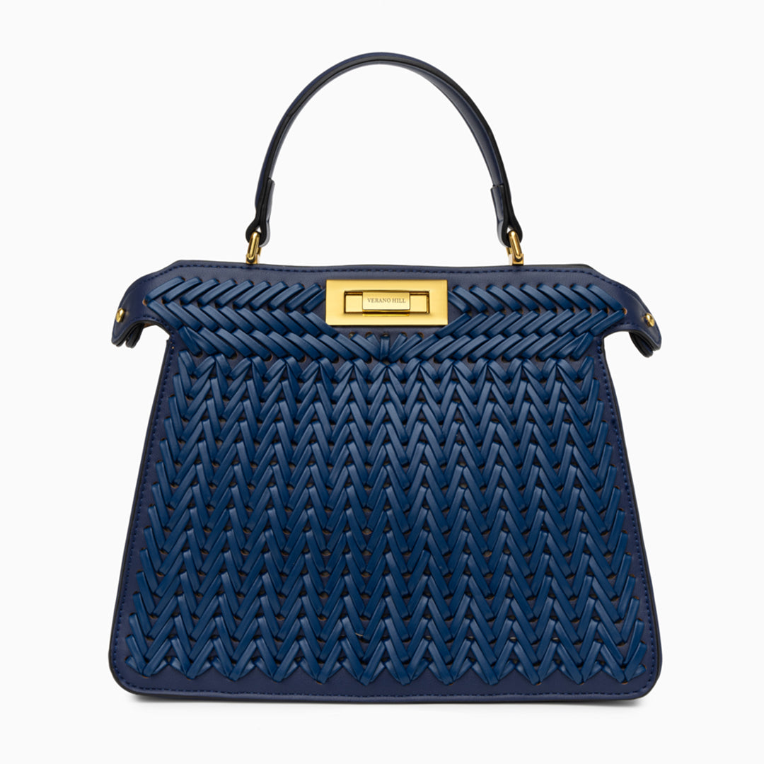Dionne Geflochtene Handtasche