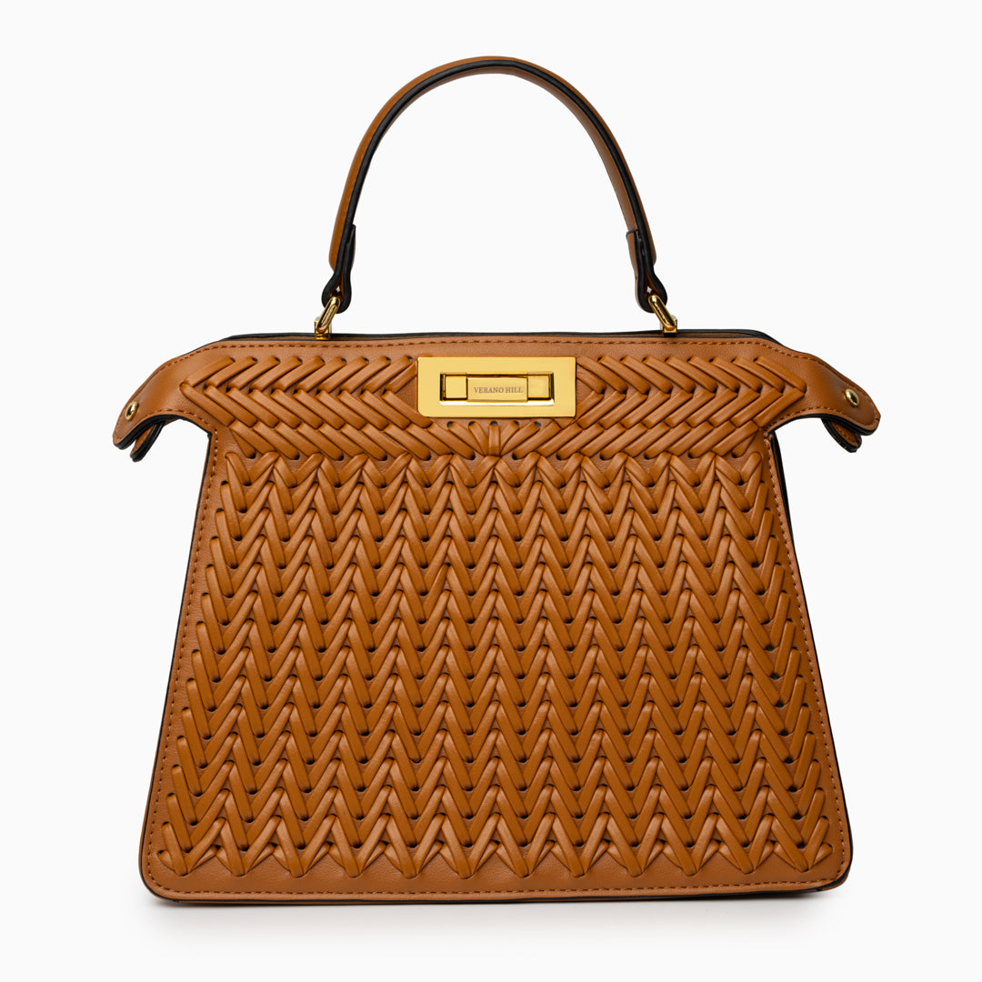 Dionne Geflochtene Handtasche