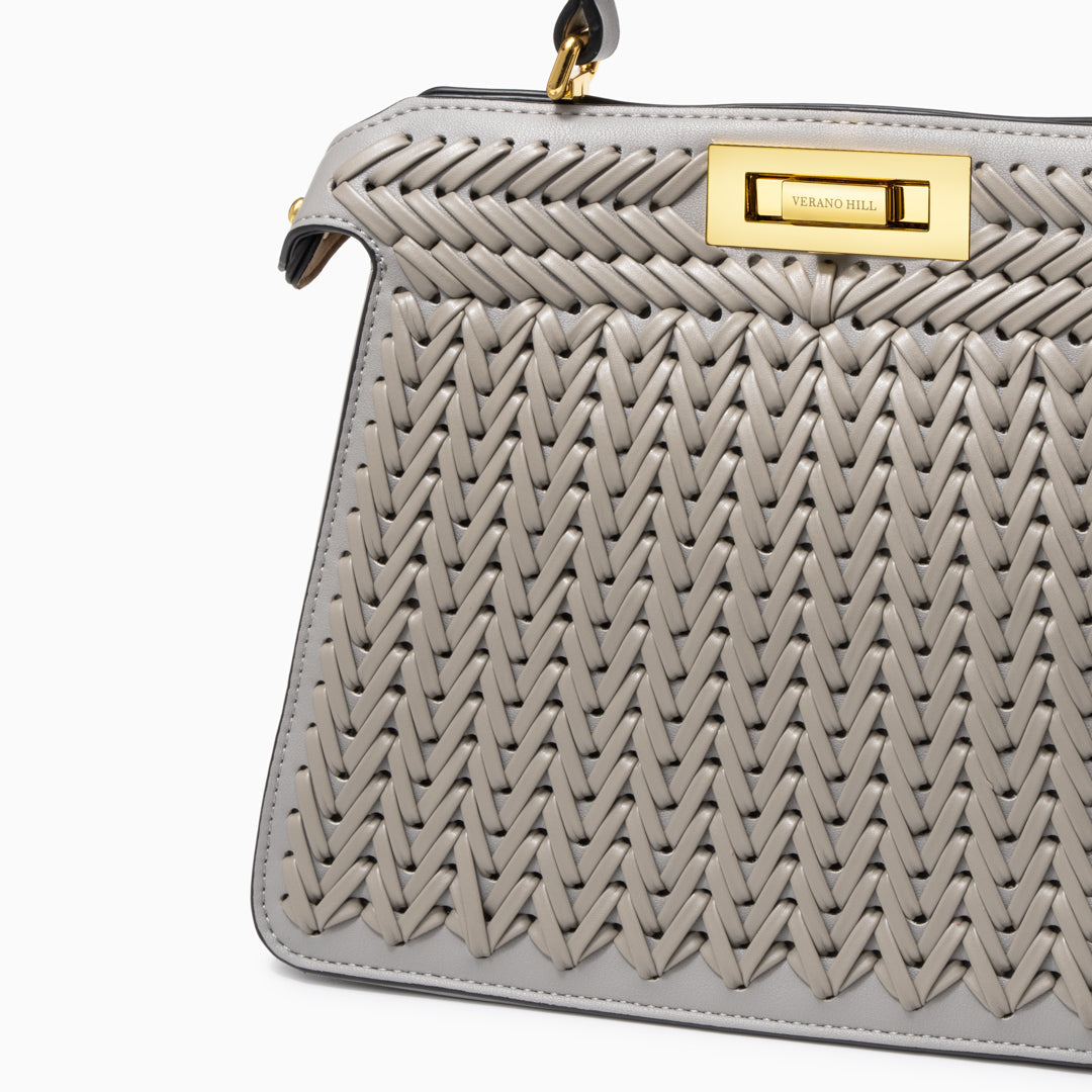Dionne Geflochtene Handtasche