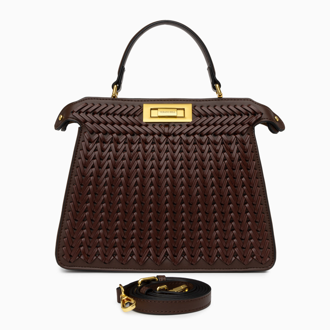 Dionne Geflochtene Handtasche