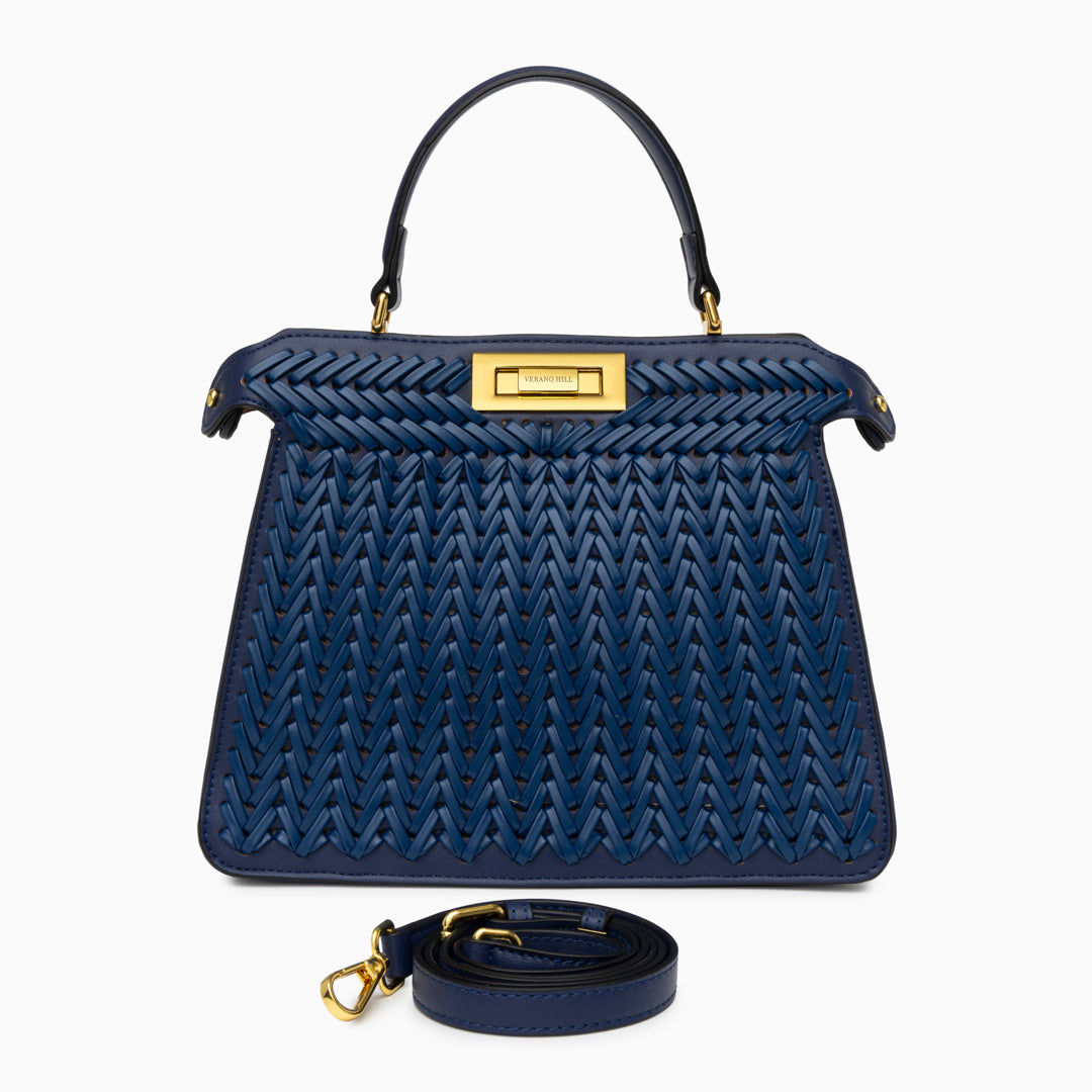Dionne Geflochtene Handtasche