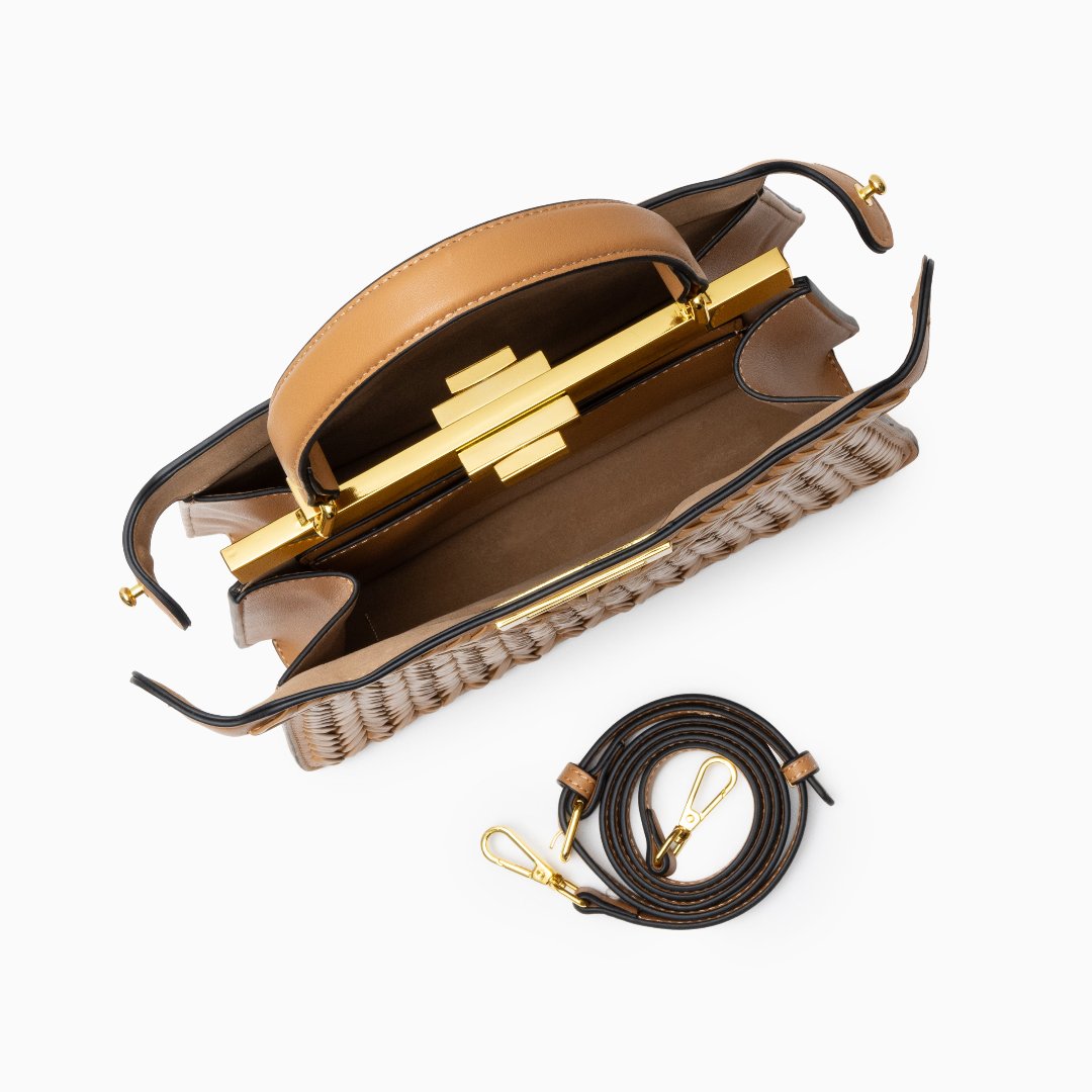 Dionne Geflochtene Handtasche