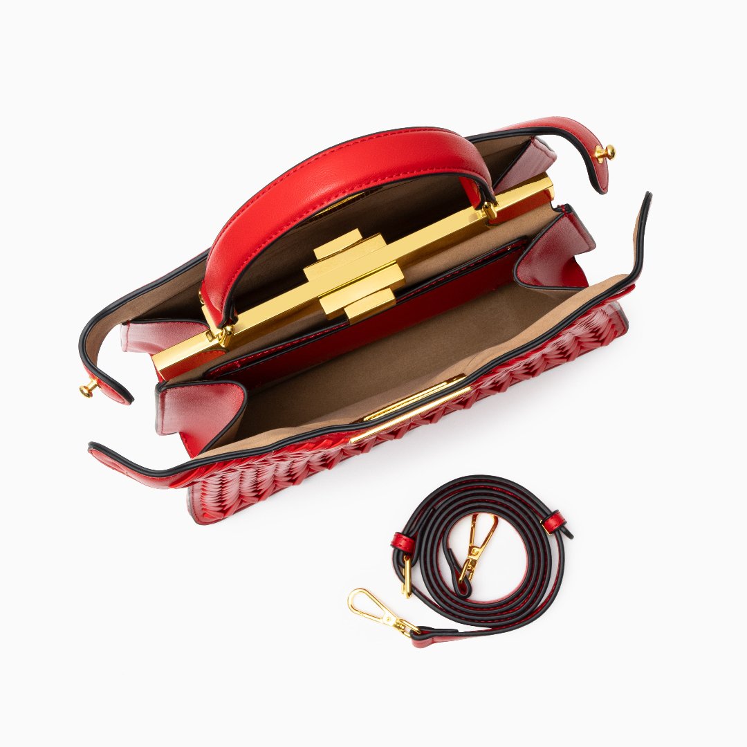 Dionne Geflochtene Handtasche