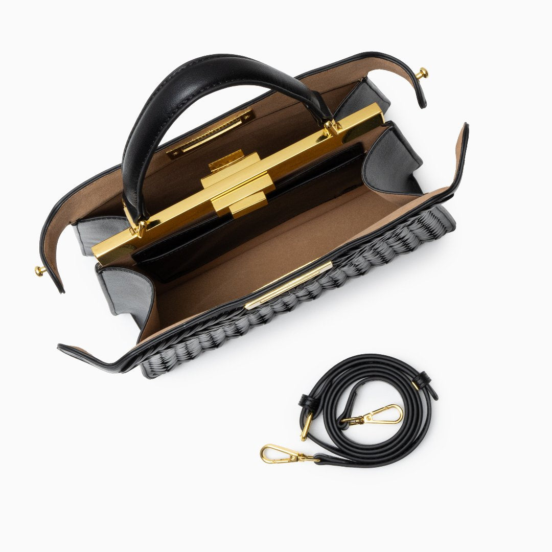 Dionne Geflochtene Handtasche