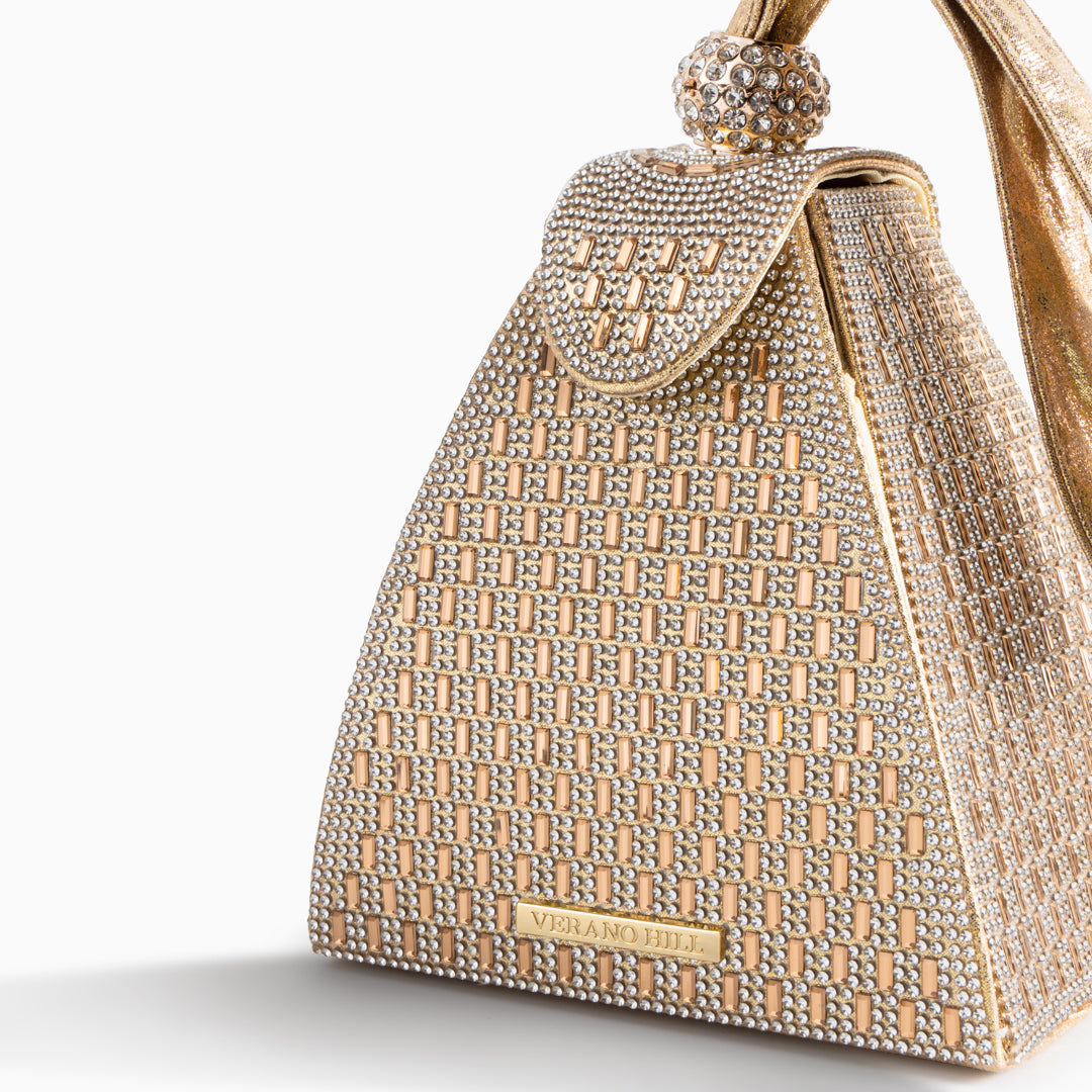 Crystal Pyramid Handtasche