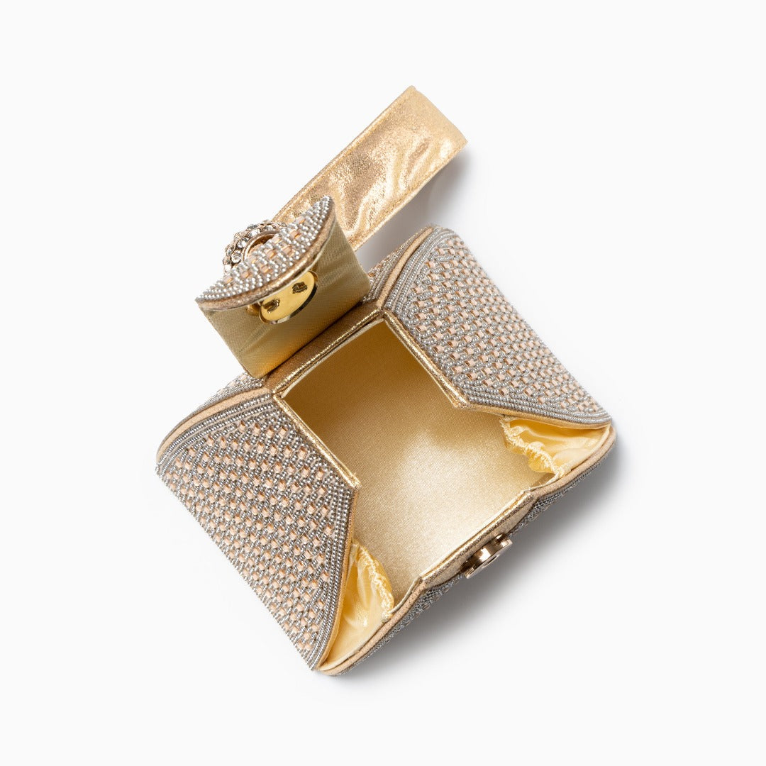 Crystal Pyramid Handtasche