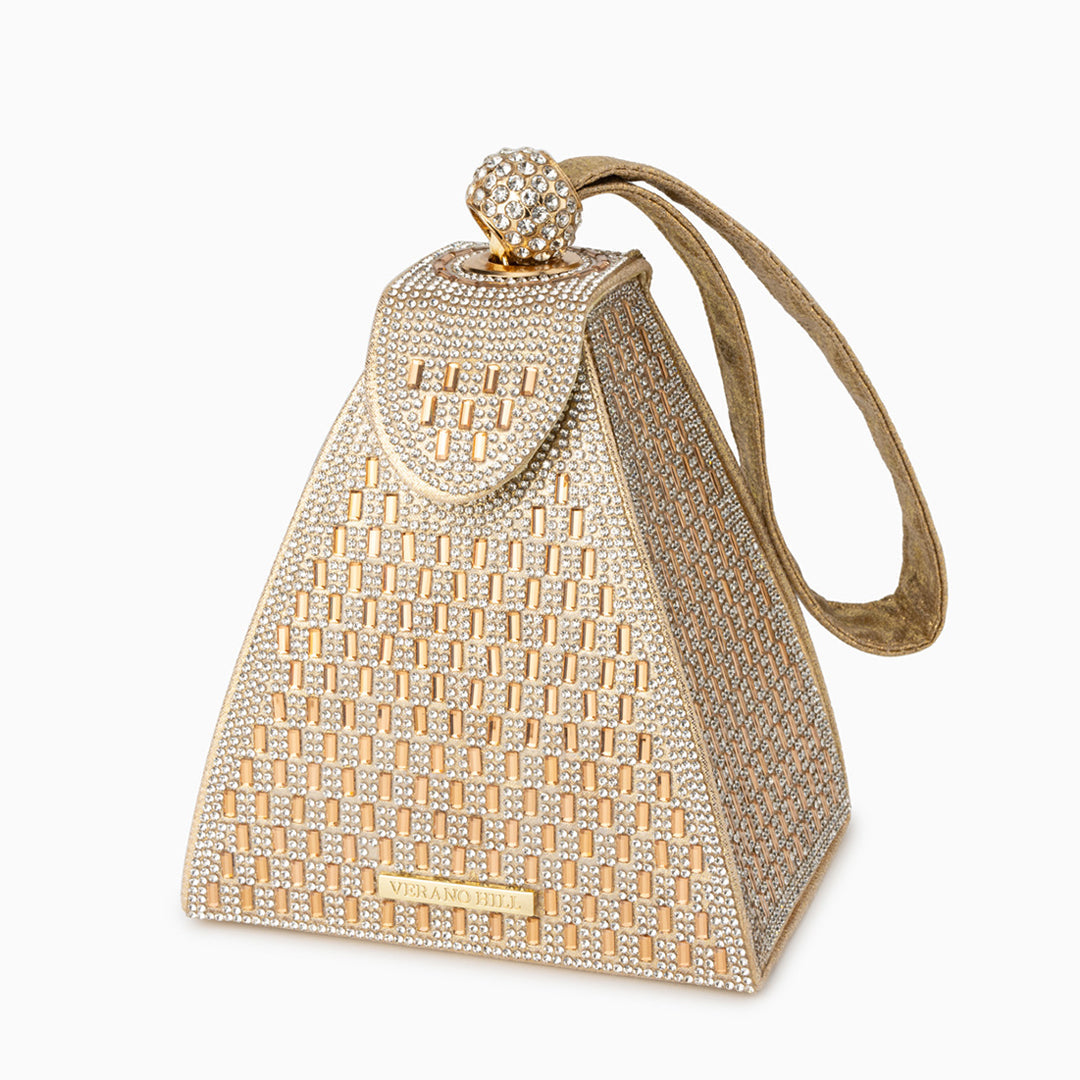 Crystal Pyramid Handtasche