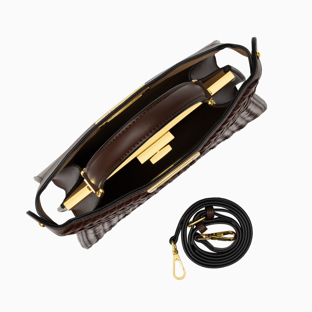 Dionne Geflochtene Handtasche