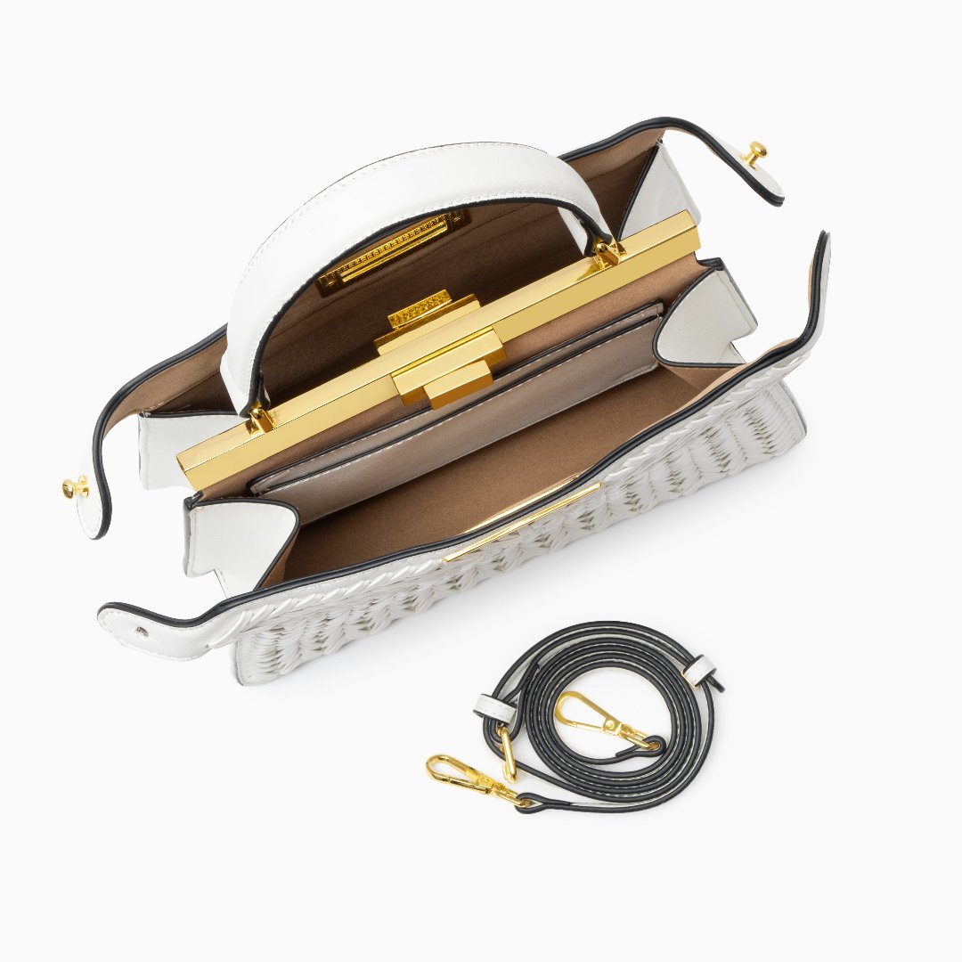 Dionne Geflochtene Handtasche