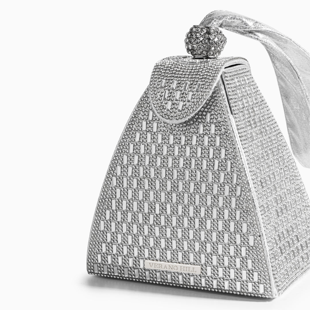 Crystal Pyramid Handtasche